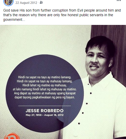 mcneilamandy's tweet image. From my FB Memories #JesseRobredo @lenirobredo