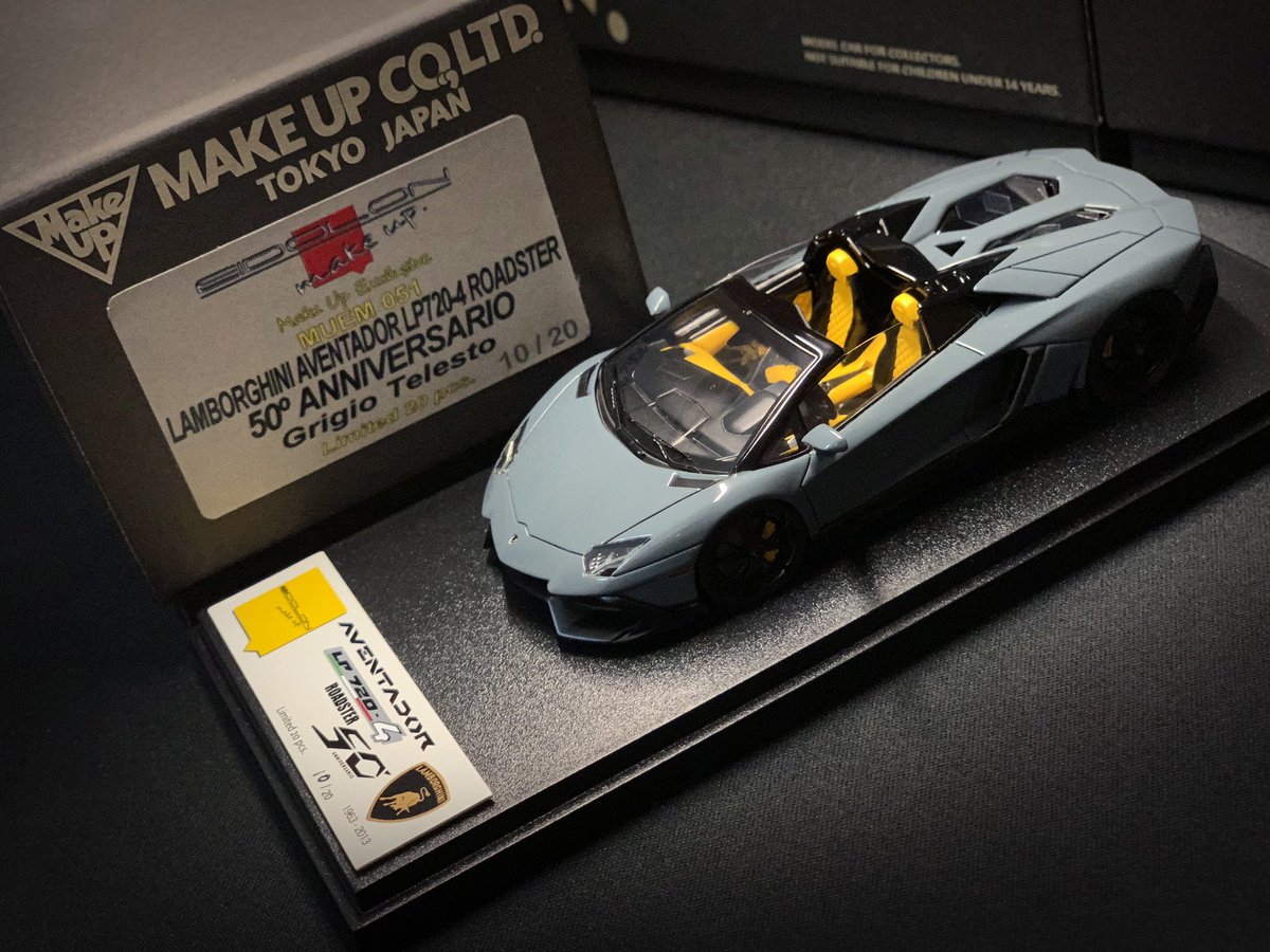 kindarksc's tweet photo. 🌟MUEM051
Aventador LP720-4 50° Anniverario
Grigio Telesto https://t.co/tlDt9tqWyV