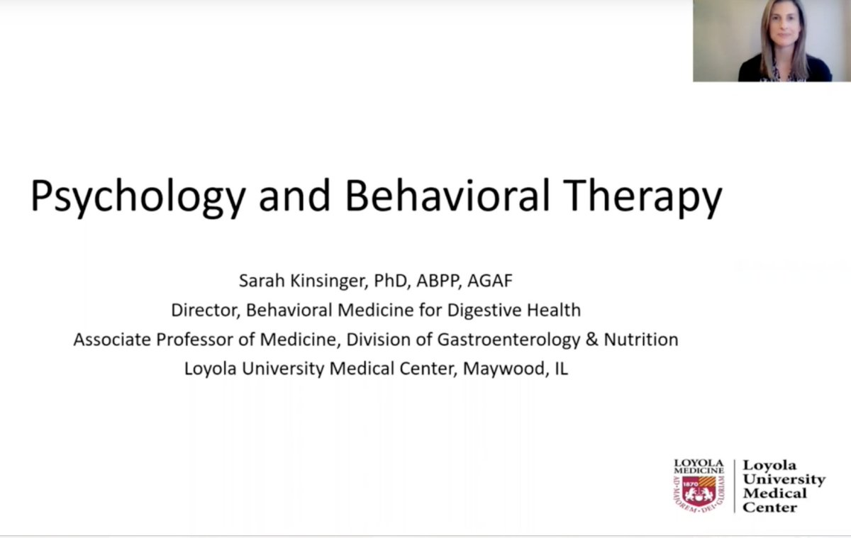 Kewin Siah (@kewinsiah) on Twitter photo Psychology and Behavioral Therapy for #IBS by Prof Sarah Kinsinger <a href="/vAPDW2021/">Virtual APDW 2021</a>
#CBT for IBS
pubmed.ncbi.nlm.nih.gov/28790872/
Snapshot of an integrated psychosocial gastroenterology service. wjgnet.com/1007-9327/full…
RomeGIPsych.org
#vAPDW2021 #GITwitter #DGBI Psychology and Behavioral Therapy for #IBS by Prof Sarah Kinsinger <a href="/vAPDW2021/">Virtual APDW 2021</a>
#CBT for IBS
pubmed.ncbi.nlm.nih.gov/28790872/
Snapshot of an integrated psychosocial gastroenterology service. wjgnet.com/1007-9327/full…
RomeGIPsych.org
#vAPDW2021 #GITwitter #DGBI