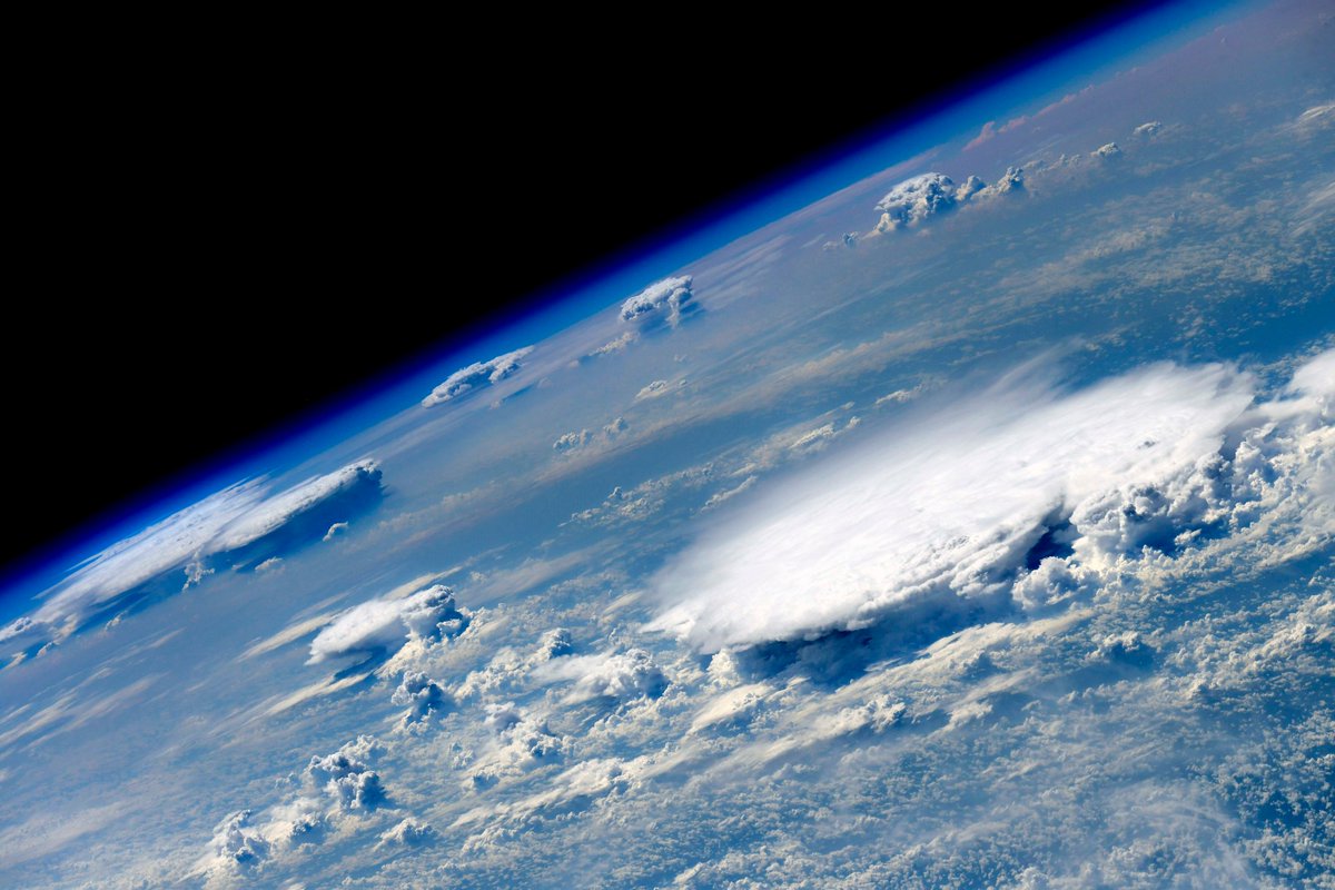 The first photos of our beautiful planet from the new window of the new Russian #Nauka module.

Very beautiful!