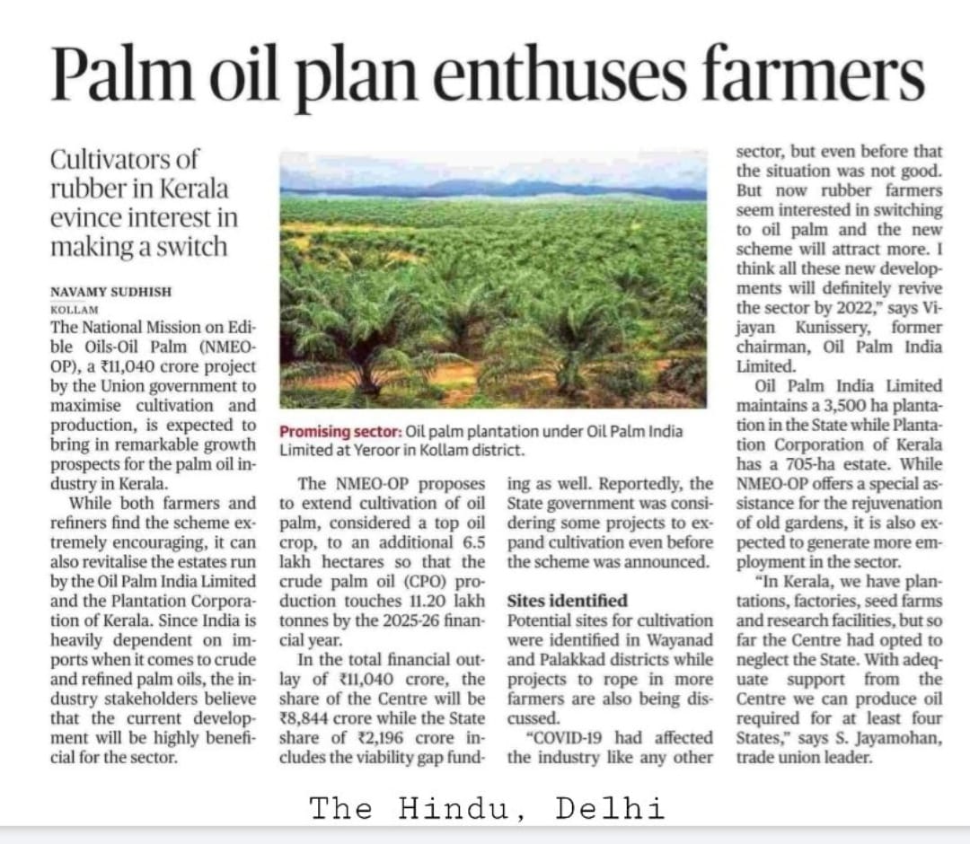 Mission edible oil.

#NMEOOP 
#FEED #feedexports #feedstartup