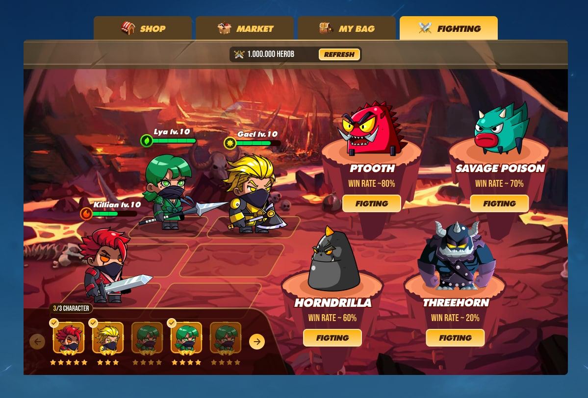 🔱The entire game world is counting down to Hero Battle's release date.  🚀

⚜️And today, please take a look at some in-game images to understand Hero Battle better 

👉To check our pictures in the game at:
🕹youtu.be/-VWB5jKmIS