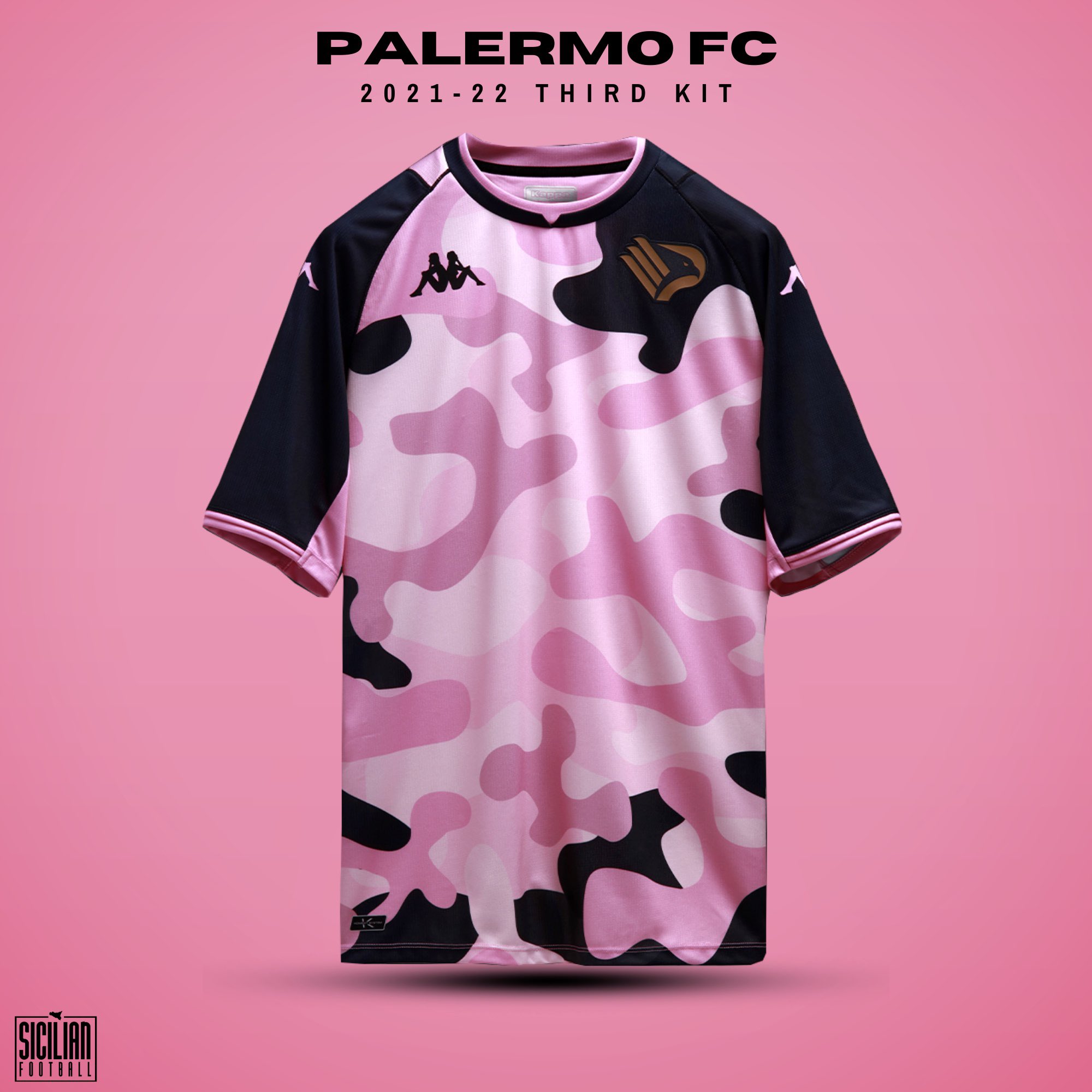 Palermo 21-22 Third Kit Revealed - Footy Headlines