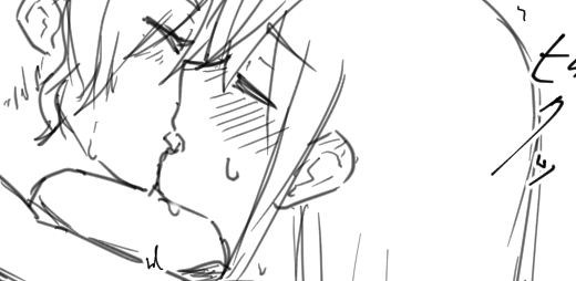 R18。宵受け朝宵 らくがきhttps://t.co/6JF2AN9Nom 