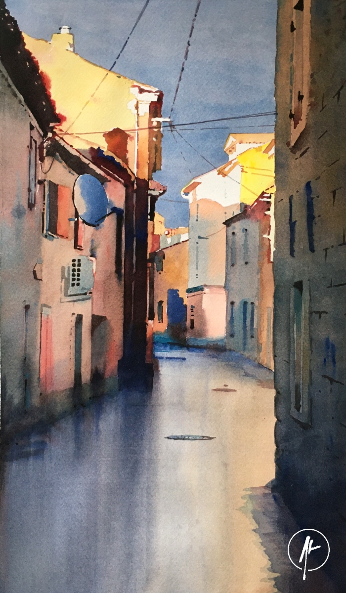 davidhrvatinart's tweet image. Korte, Lower village, after rain, 2021, watercolor, 51 x 30 cm, W&amp;amp;N PWC, Fabriano Artistico, More at: facebook.com/davidhrvatinart
#watercolor #watercolour #art #painting