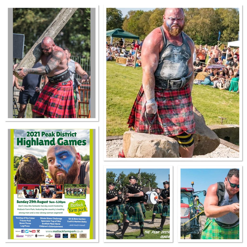 MatlockFarmPark's tweet photo. One week today!💪😀
The PEAK DISTRICT HIGHLAND GAMES
This popular event where the mighty descend on Matlock Farm Park, is now into its 5th year and its just getting stronger! 💪
#peakdistrict #highlandgames #derbyshire #dinniestones #cabertoss #tractorpull @vpdd @chesterfielduk https://t.co/AcNukGygT6