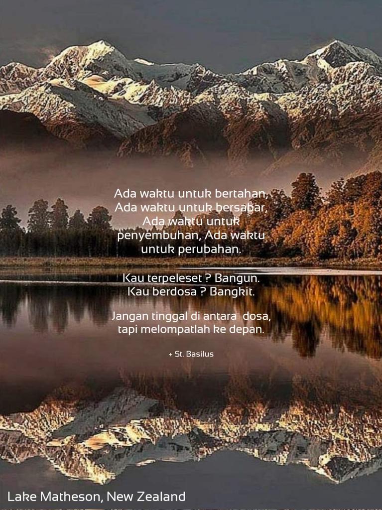 Katolik_ku's tweet photo. Kau terpeleset ?
Bangun.
Kau berdosa ?
Bangkit.

Jangan tinggal di antara  dosa, tapi melompatlah ke depan.

+ St. Basilus https://t.co/RL5DvONU2G