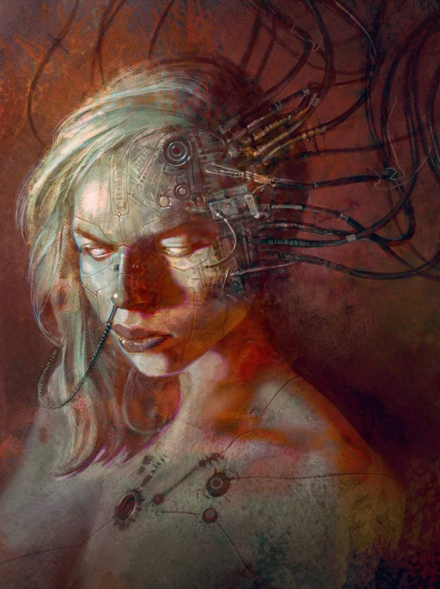 printedmind's tweet image. - Artista Thomas-Elliott (parte 2) - female cyborg