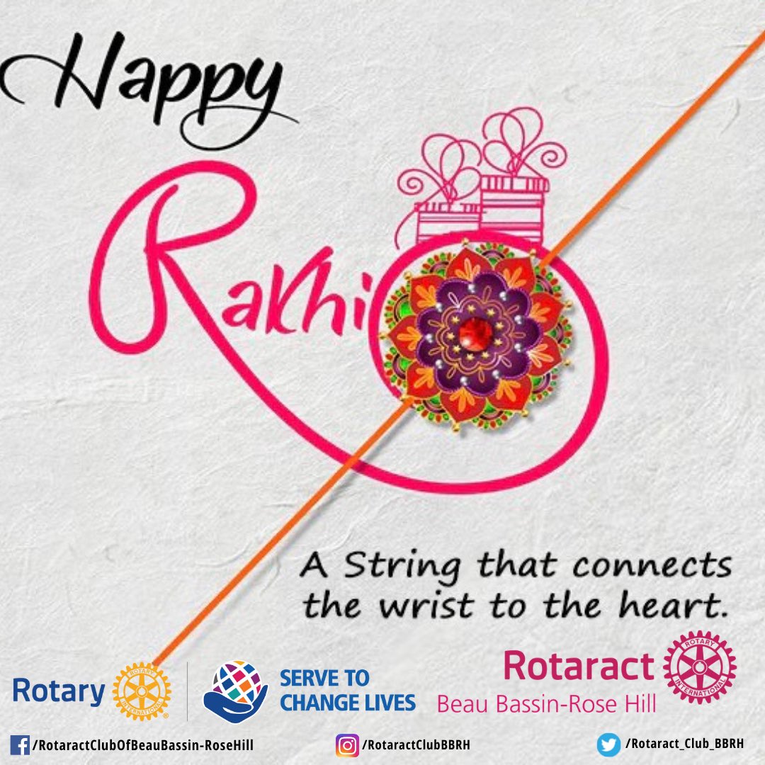 BbrhClub's tweet photo. Happy Raksha Bandhan to all those celebrating 🥳  #siblings 

#august #rakhi #rakshabandhan
#brothers #sisters
#Staysafe #LaveToLame
#RotaractBBRH
#RotaryServeToChangeLives
#RID9220 https://t.co/j3K41zGLuO