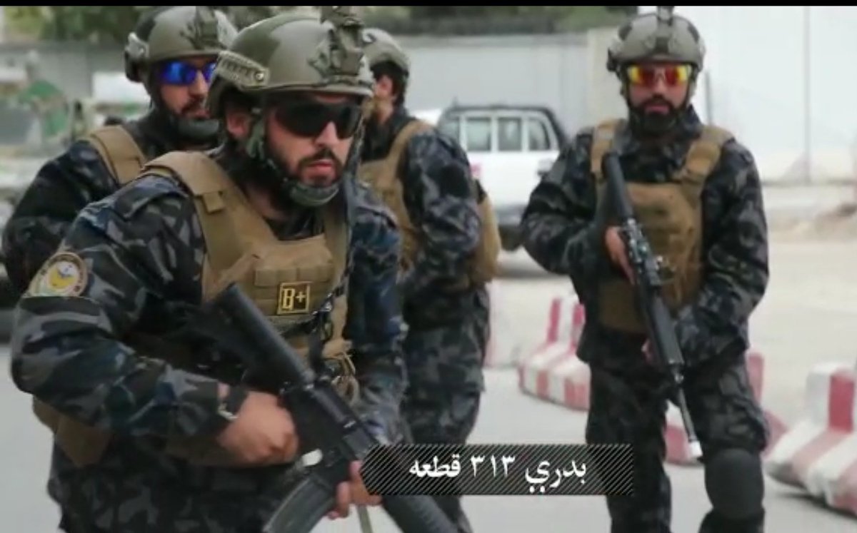 TGhazniwal's tweet photo. #BreakingNews Responsibility for the security of Kabul Airport has been handed over to SOF of Islamic Emirate Badri 313 Unit.
#kabulairport https://t.co/M9o30O0t3K