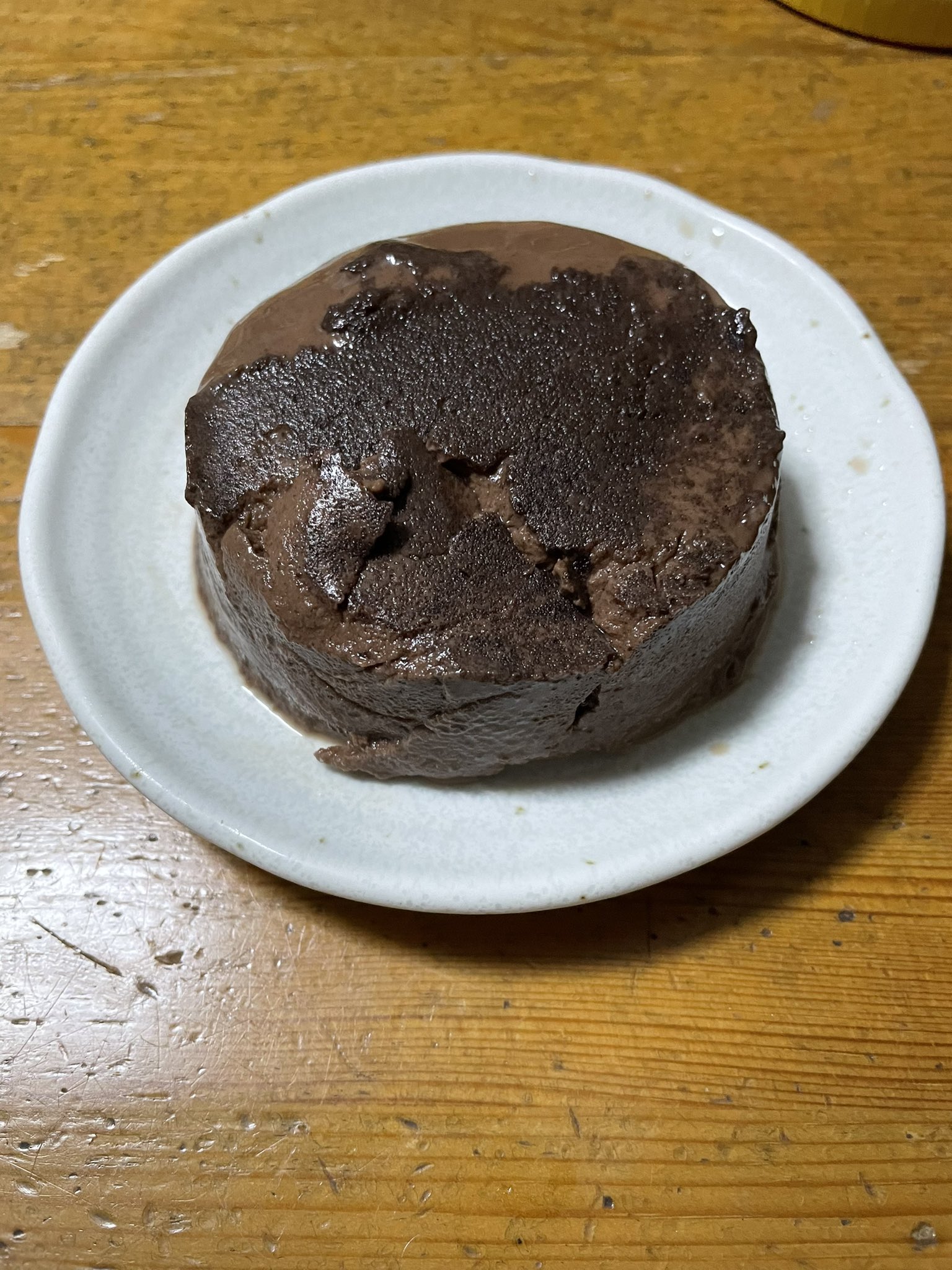 そたろー スーパーカップのチョコクッキーでプリン作ってみました 見た目はイマイチだったけど美味しかったよ T Co J7wo7y4eav Twitter