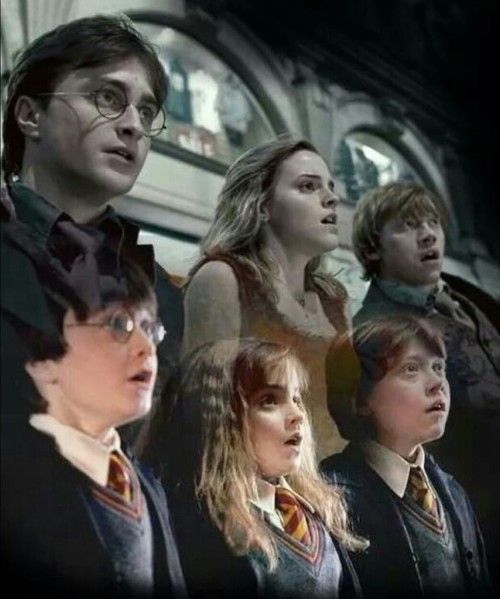 PotterWorldUK's tweet photo. Golden trio https://t.co/Bbqigc6A00
