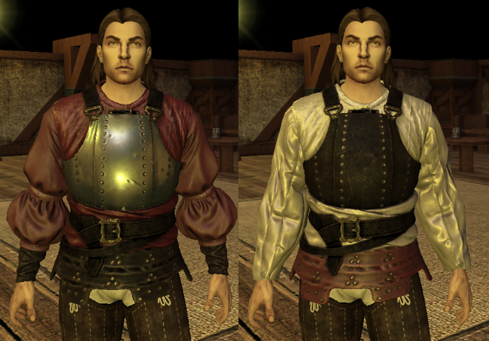 TheDragonsNeck's tweet photo. For a final sneak peek of the new clothes being made we have some of the cuirasses players will be able to wear on The Dragon's Neck. 

Do check out the prior posts for more, and Ruladre's Patreon for a more in-depth look: https://t.co/JTQL3OS6VI

#Nwn
@BeamdogInc @JuliusBorisov https://t.co/DTk1WNat21