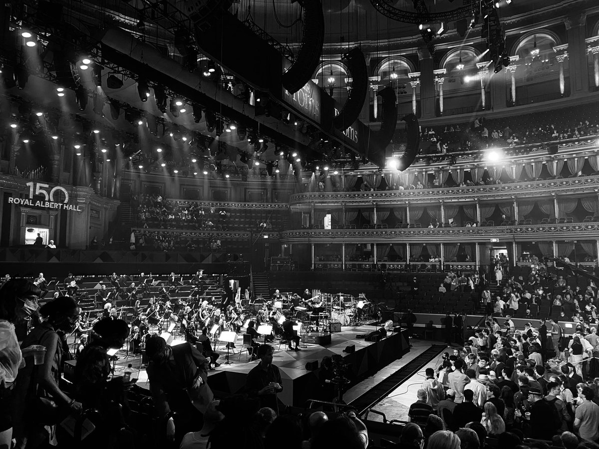 I cannot put into words how it felt to be back <a href="/bbcproms/">BBC Proms</a> to watch Moses Sumney with <a href="/julesbuckley/">Jules Buckley</a> and <a href="/BBCSO/">BBC Symphony Orchestra & Chorus</a> - hubby <a href="/nickhougham/">Nick Hougham</a> on stage doin his thing. BRING IT ON BRASS! The concert was filmed and airs on September 3rd -also available on <a href="/BBCSounds/">BBC Sounds</a> now. Magic ✨