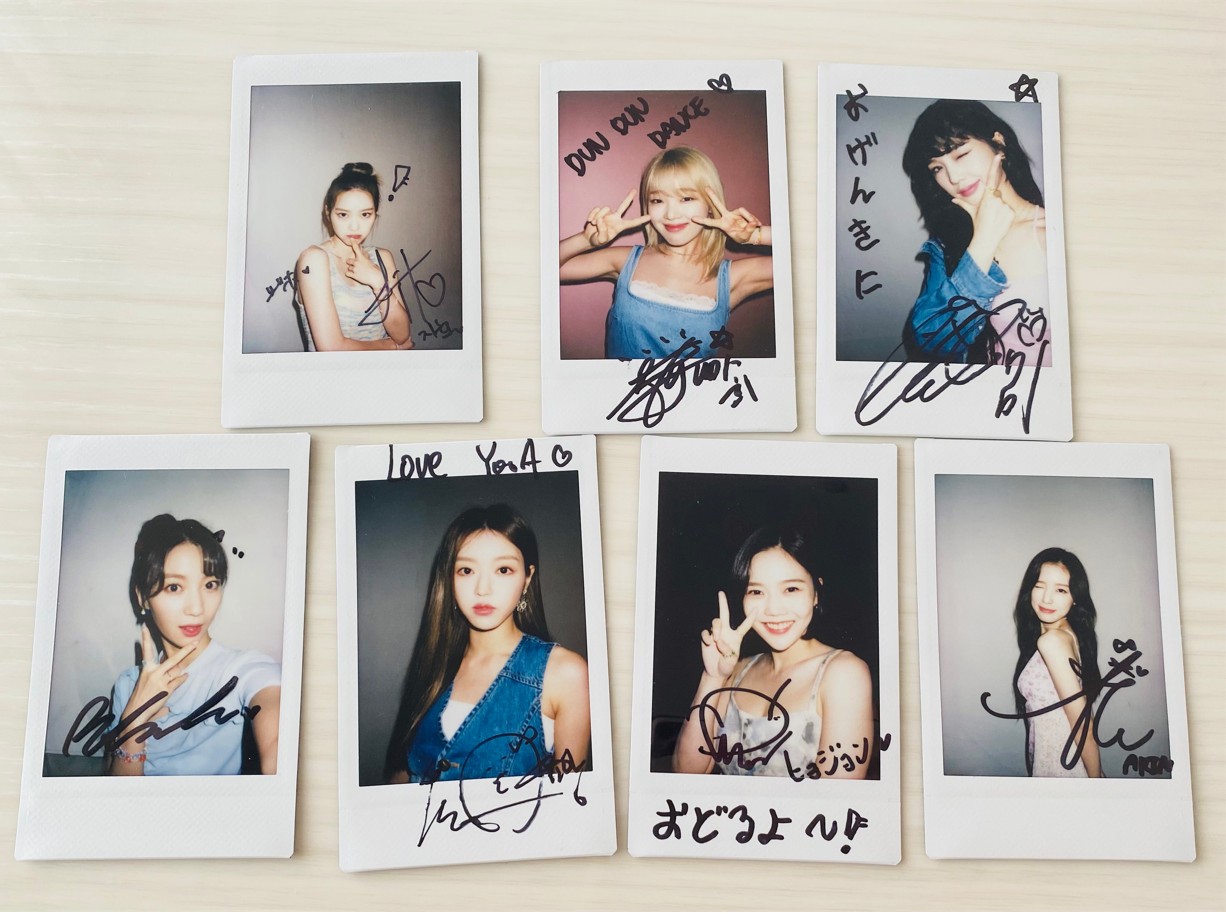 OH MY GIRL スンヒ 直筆サイン入り ポラ チェキ ポラロイド OH MY GIRL スンヒ 直筆サイン入り ポラ チェキ ポラロイド