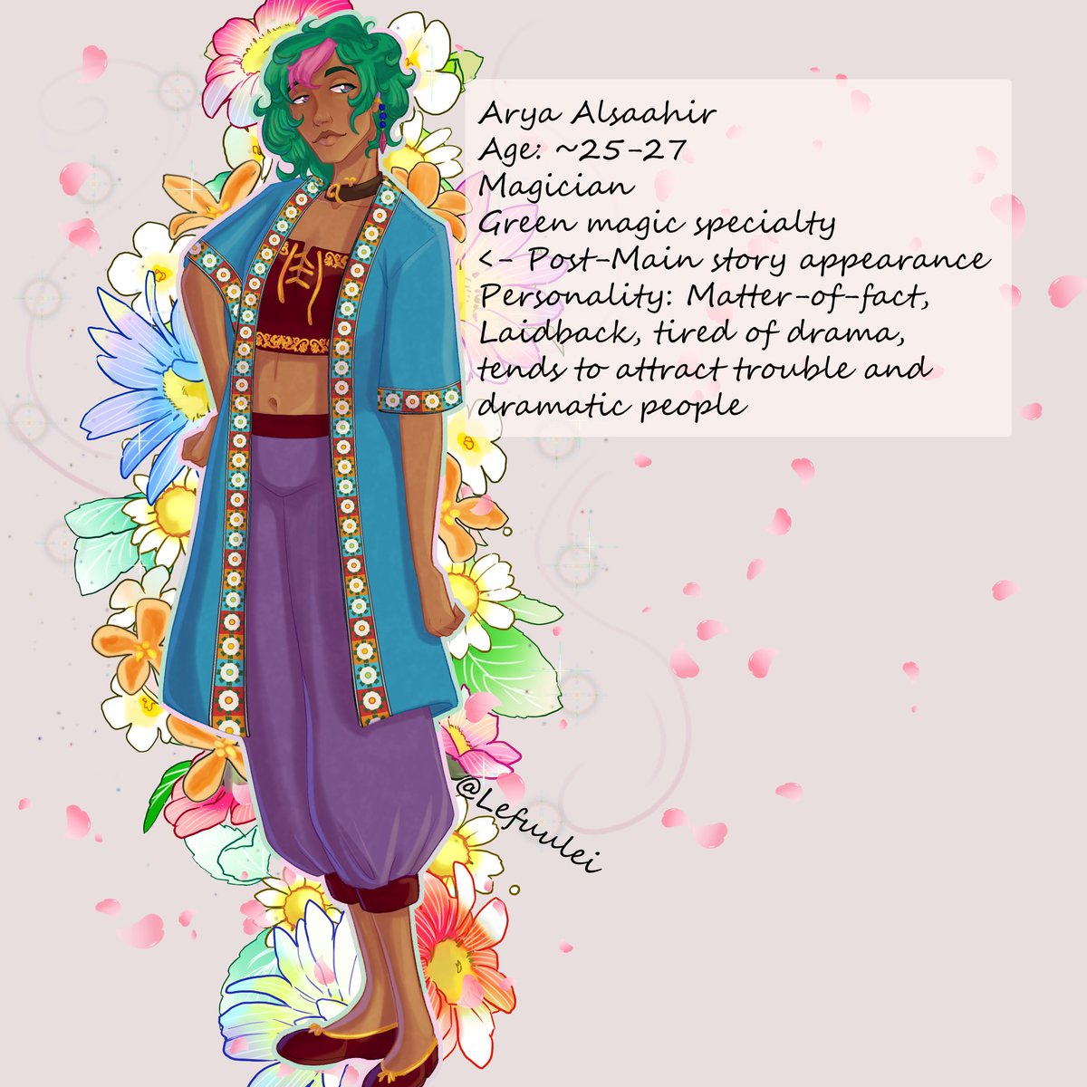 Lefuulei's tweet photo. Slowly getting back into art ~
#lefuuleiart #digitalart #TheArcanaGame #TheArcanaMC #originalcharacter #art https://t.co/8dfYZPwYCP
