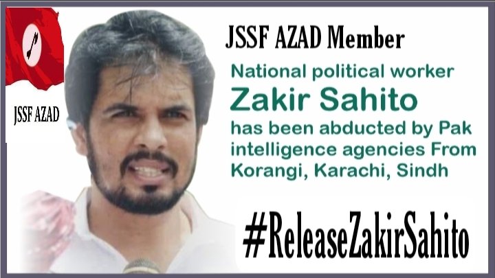 If stablishment is above every court then closed the supreme court,high court,Anti terrorist & all courts, so people knows that there is only one court which called GHQ Sindhi Student leader abducted since a week from Karachi. #ReleaseZakirSahito @ShireenMazari1 @SMQureshiPTI