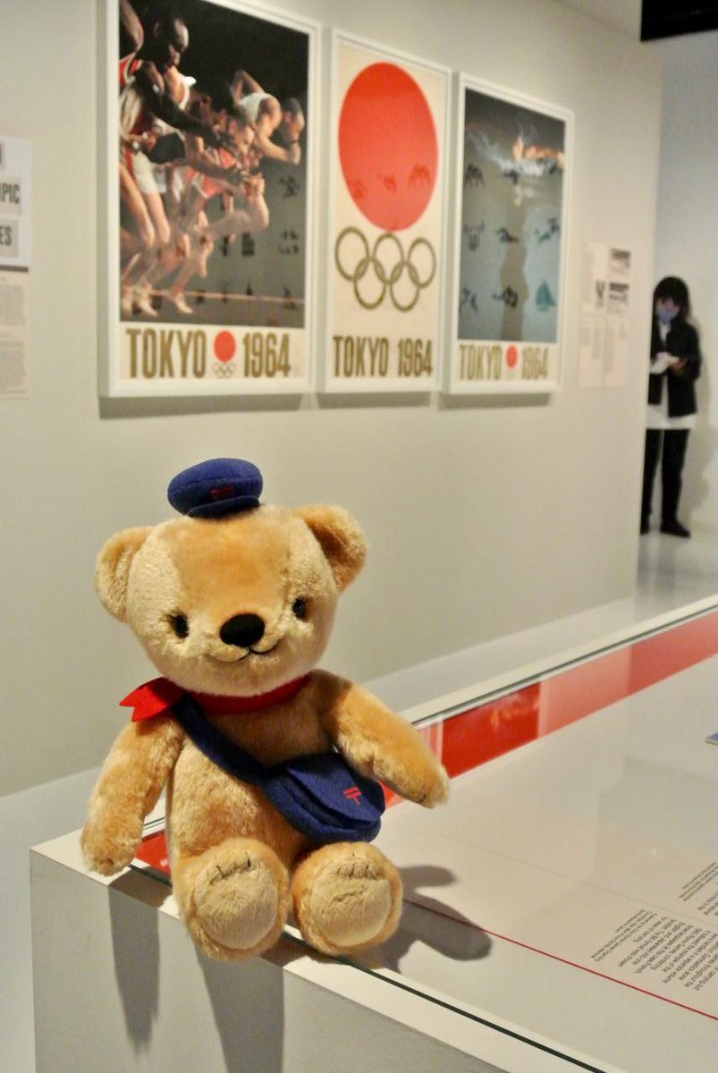 あぶそる とロンドン Absolute London ぽすくま Gくんです 日本が恋しくなっちゃって ジャパンハウスの東京 オリンピック展に行っちゃった 1964年当時のデザインがすごくモダン イギリスで見る日本も誇らしいよ おすすめ Posukumainuk ぽす