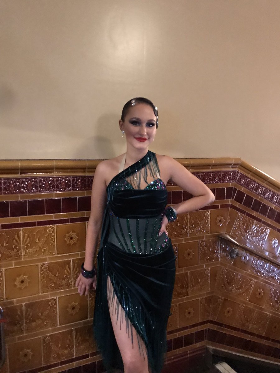 tracy_perrie's tweet photo. This girl was absolutely fantastic yesterday at The All England Open Championships at Blackpool Tower Ballroom thanks to her equally fantastic dance teacher! She couldn’t have danced any better than she did and to get the results just tops it off! ❤️ @RomeroSoDance @llobacademy https://t.co/CSno8vsjsp