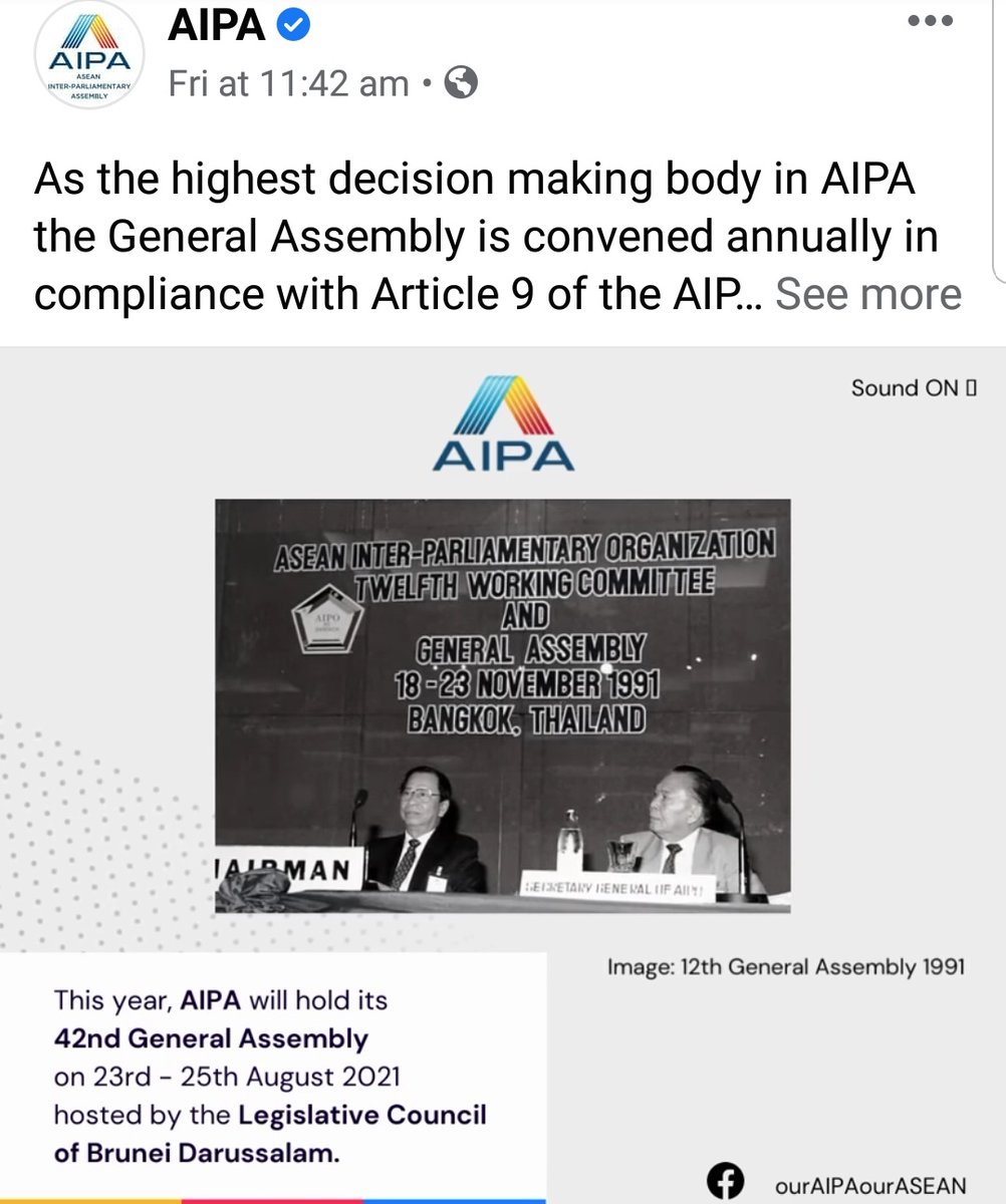 MayWongST's tweet photo. Exclusion of #Myanmar civilian-formed @CrphMyanmar at @aipasecretariat meeting from Aug 23 has angered many. In strongly-worded statement, CRPH "condemns" AIPA's actions that leads "#ASEAN parliamentary family to an undemocratic &amp; unrepresentative" path #WhatsHappeningInMyanmar https://t.co/yVImXSeatd