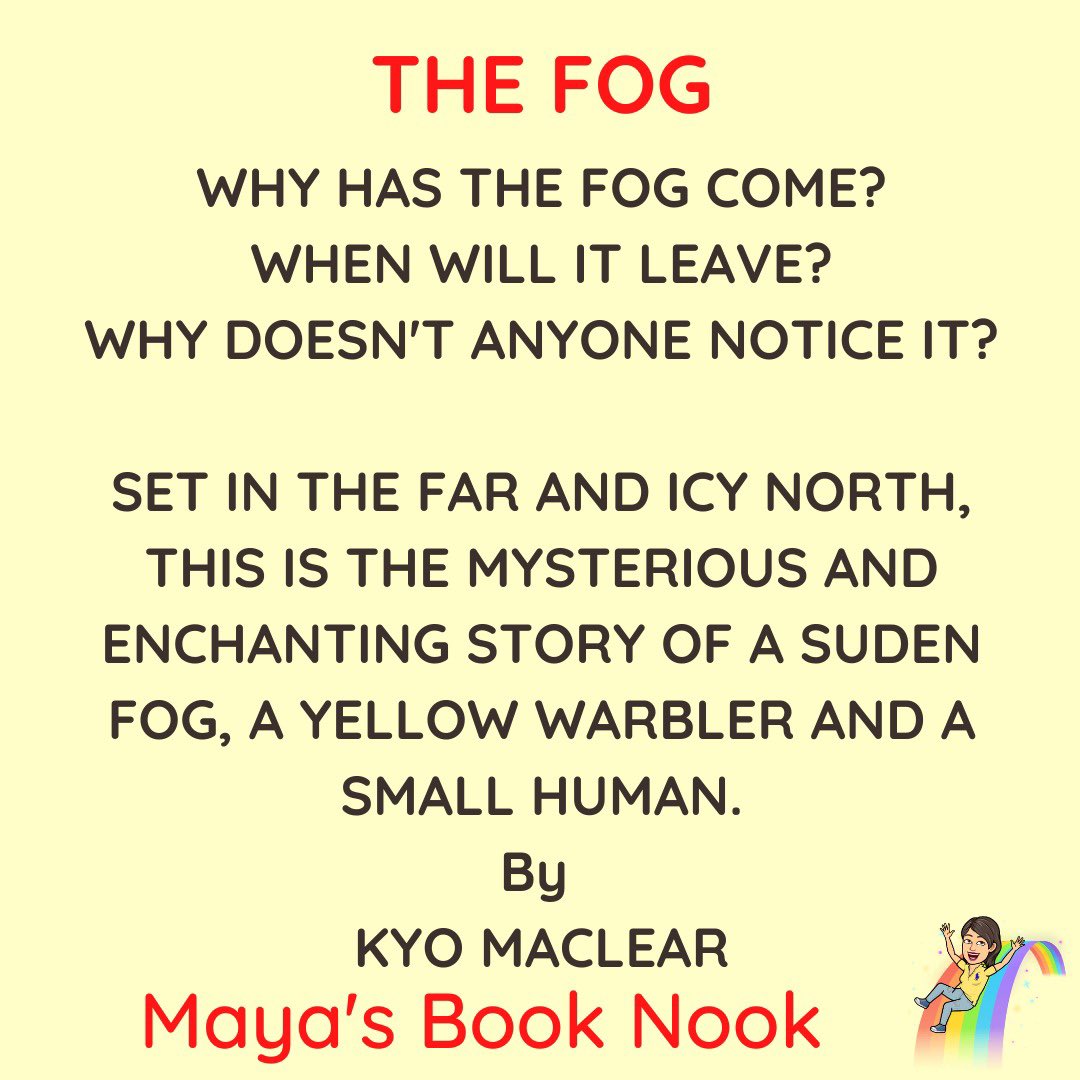 Monday, August 23 📚#thefog by #kyomaclear <a href="/MayaRamlawi/">Maya Reda Ramlawi</a>