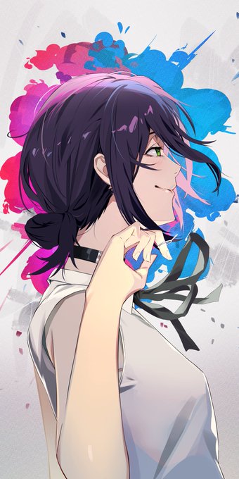 レゼ
#チェンソーマン #イラスト 