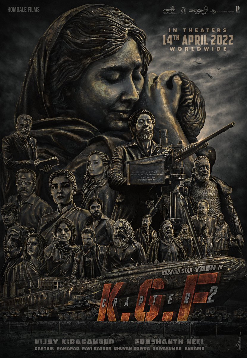 RSYHCF's tweet photo. #KGF2 Releasing On Ambedkar Jayanti
Thursday 

@TheNameIsYash

#KGF2onApr14 #KGFChapter2 #YashBOSS https://t.co/SfTncOrSpZ