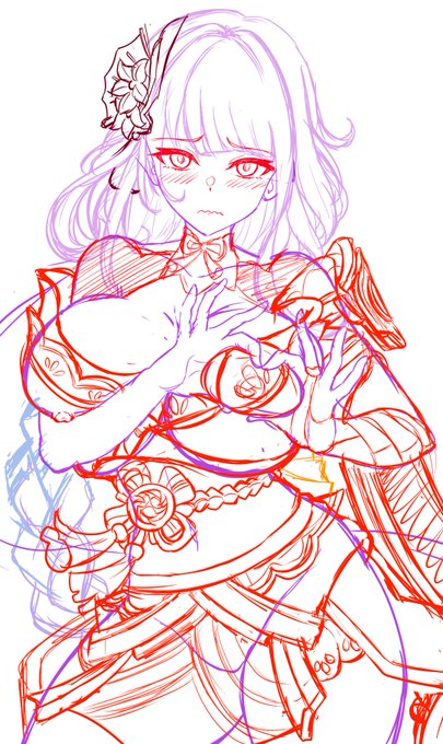 雷電将軍(らいでんしょうぐん)ラフ 