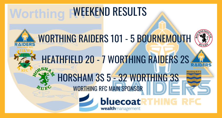 WorthingRFC's tweet photo. Scores from all the matches this weekend. https://t.co/dwuqwdZmcy