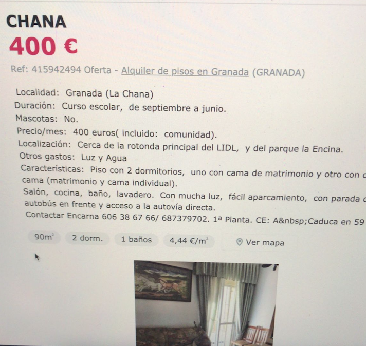 sadamuz's tweet photo. @Milanuncios Esta mañana he completado un anuncio para poner mi casa en Alquiler, al principio se publica pero a los cinco minutos desaparece. Me gustaría saber cuál es el error. Gracias https://t.co/mGlgyd71xt