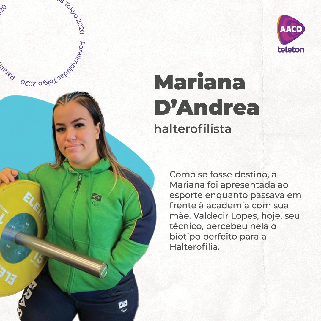 TeletonOficial's tweet photo. Hora de conhecer algumas das mulheres que representarão o Brasil nas Paralimpíadas 2020. 

Arraste para o lado e confira fatos curiosos sobre 5 das 94 mulheres confirmadas nos jogos. #Teleton2021 #MovimentoéInclusão #Paralimpiadas2020 https://t.co/2g4yFlKAli