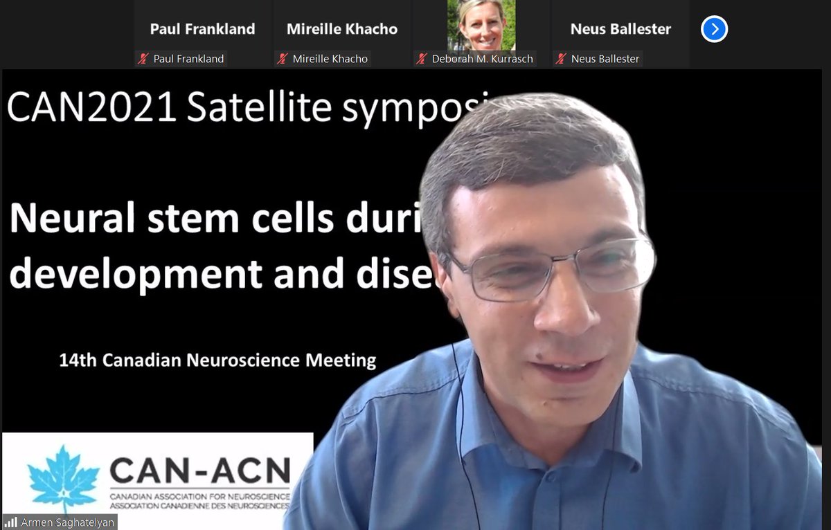 Franklandlab's tweet photo. Armen Saghatelyan kicking off the @CAN_ACN satellite meeting on neural stem cells. Great that the #CAN_ACN meeting (and its satellites) are back after a year's hiatus. https://t.co/hcXdkfObkU
