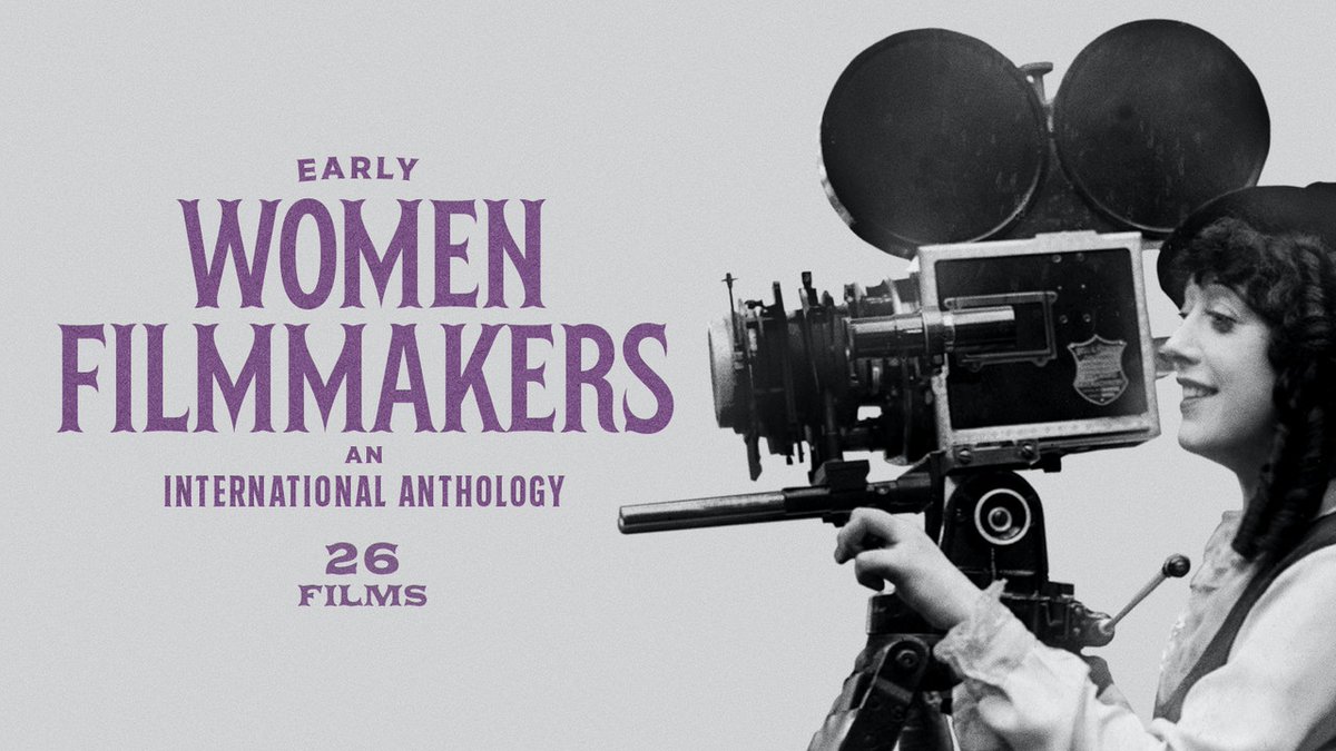 International in scope, this eye-opening collection brings together a treasure trove of films made between 1902 and 1943— all technically and stylistically inventive, fundamentally shaping an art form in its infancy. criterionchannel.com/early-women-fi…