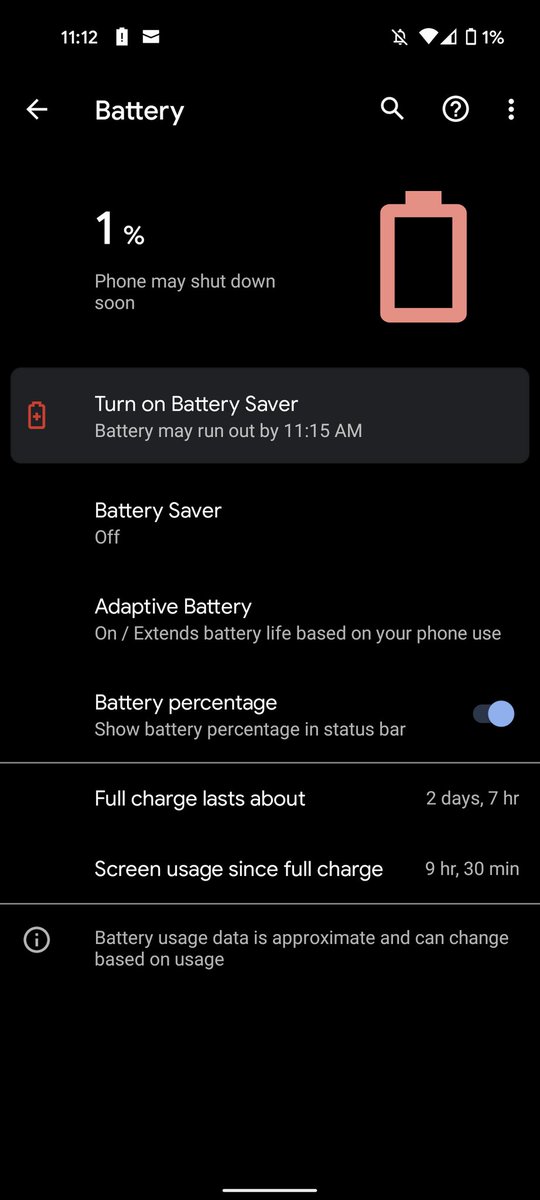 GadgetsSpec's tweet image. #Teampixel #batterylife #ScreenOnTime #Giftfromgoogle