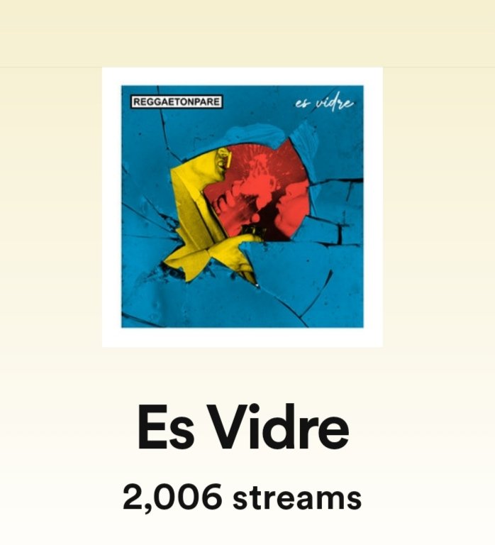 reggaetonpare's tweet photo. Vamoñó! Ja hem arribat a ses 2000 reproduccions d'aquest tema. Podem dir que ens hem reproduït quasi tant com es latin/a lover des poble. ✌️

Ah i per cert, això és cosa vostra així que gràcies bona gent.💖 https://t.co/LGTGimfDQS