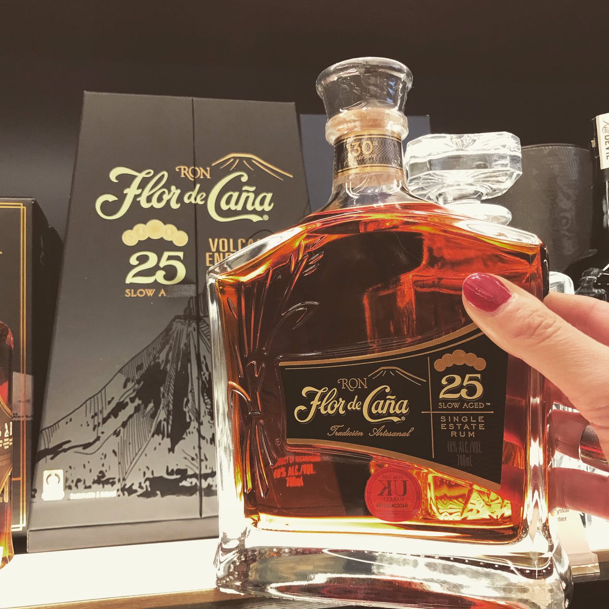A volcano enriched spirit 🌋 🌋🌋

#nicaragua #sanctistobal #volcano #flordecaña #rum #rumlovers #rumtasting #molasses #sugarcane #rumcollector #rumcocktail 
#sundayfunday #sundayvibes