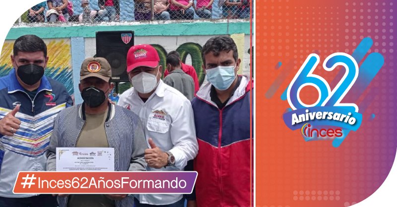 INCESCOJEDES's tweet photo. Ya hemos certificado y formado a más de 1.290 trabajadores comuneros, quienes pusieron su conocimiento al servicio de su comunidad al integrarse a las Brigadas del Poder Popular de Atención de las Aguas (@minaguasoficial) 

 #Inces62AñosFormando
 #LuchaContraLaCovid19 https://t.co/t1a0280ysH