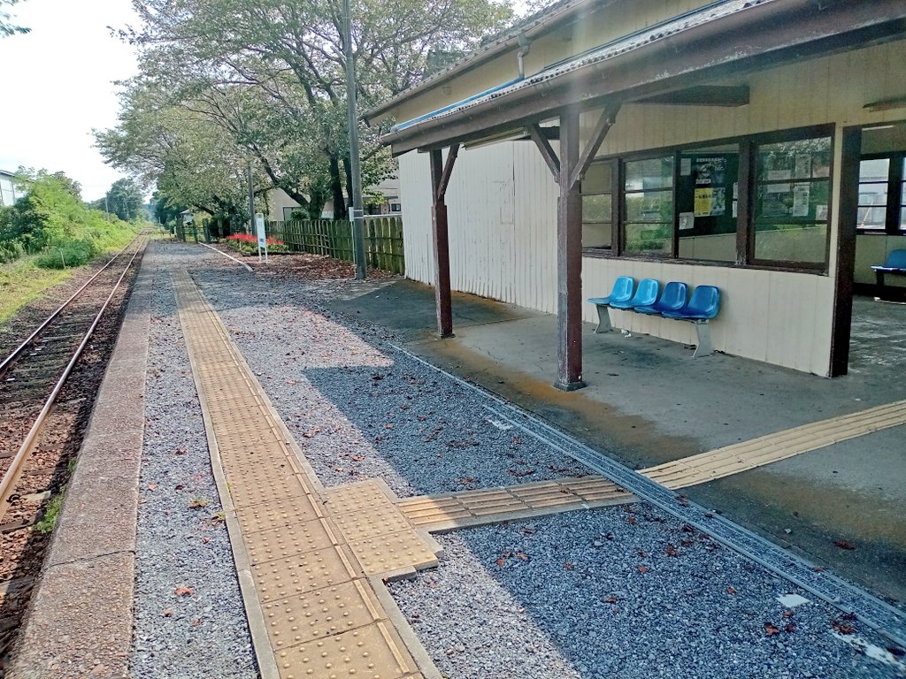 なかしま あつし 真岡鐵道 寺内駅 とてものどかな雰囲気の無人駅でした 風情があっていいな T Co Vdjjd0zuyr Twitter