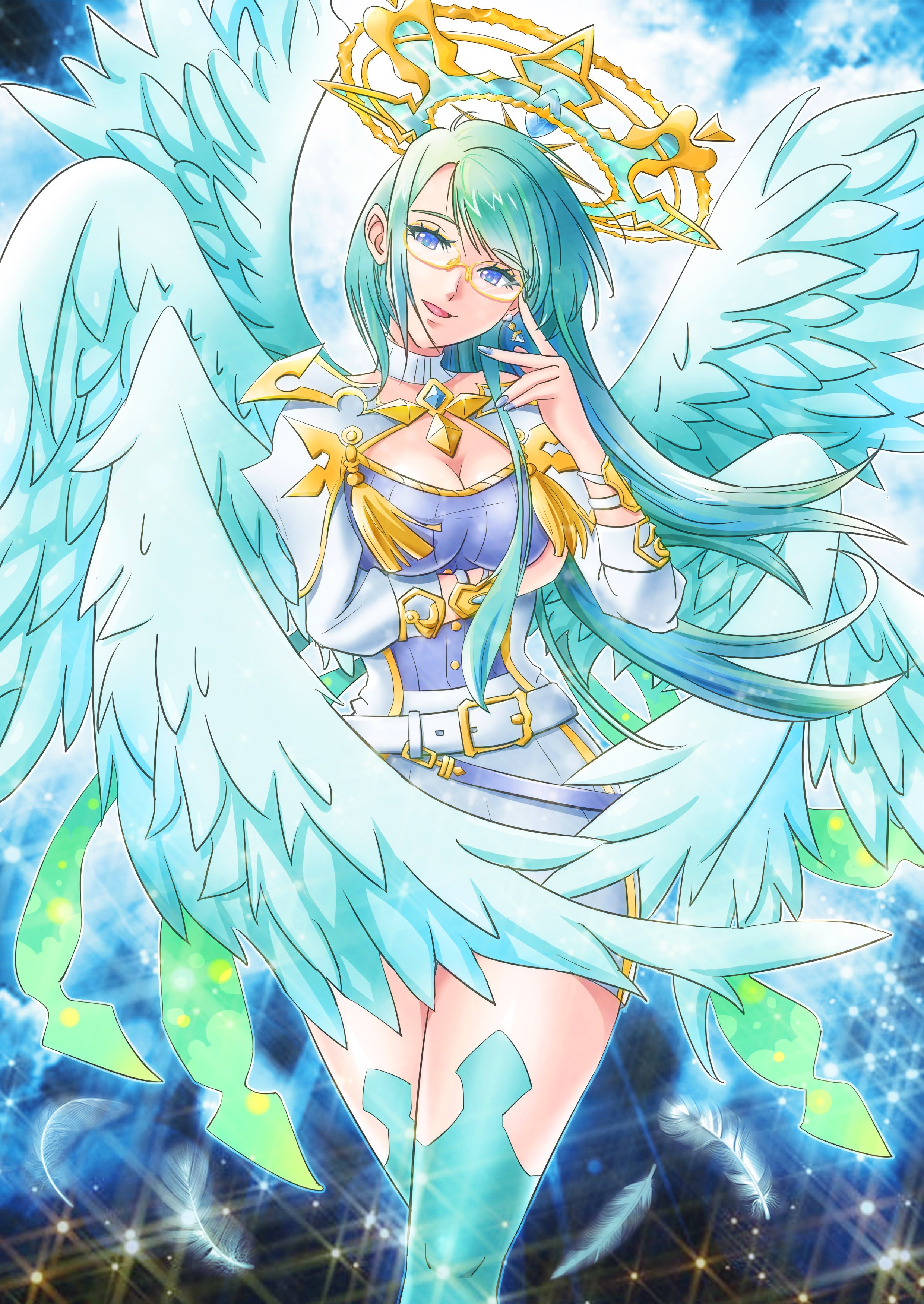 ごっちん 天使シリーズ第２世代が獣神化した記念に ザドキエルを描きました〆 ﾟ ﾟ モンスターストライク ザドキエル 絵描きさんとつながりたい イラスト好きな人と繋がりたい モンスト好きと繋がりたい 芸術同盟 創拡 T Co Pkjqi1mxiz