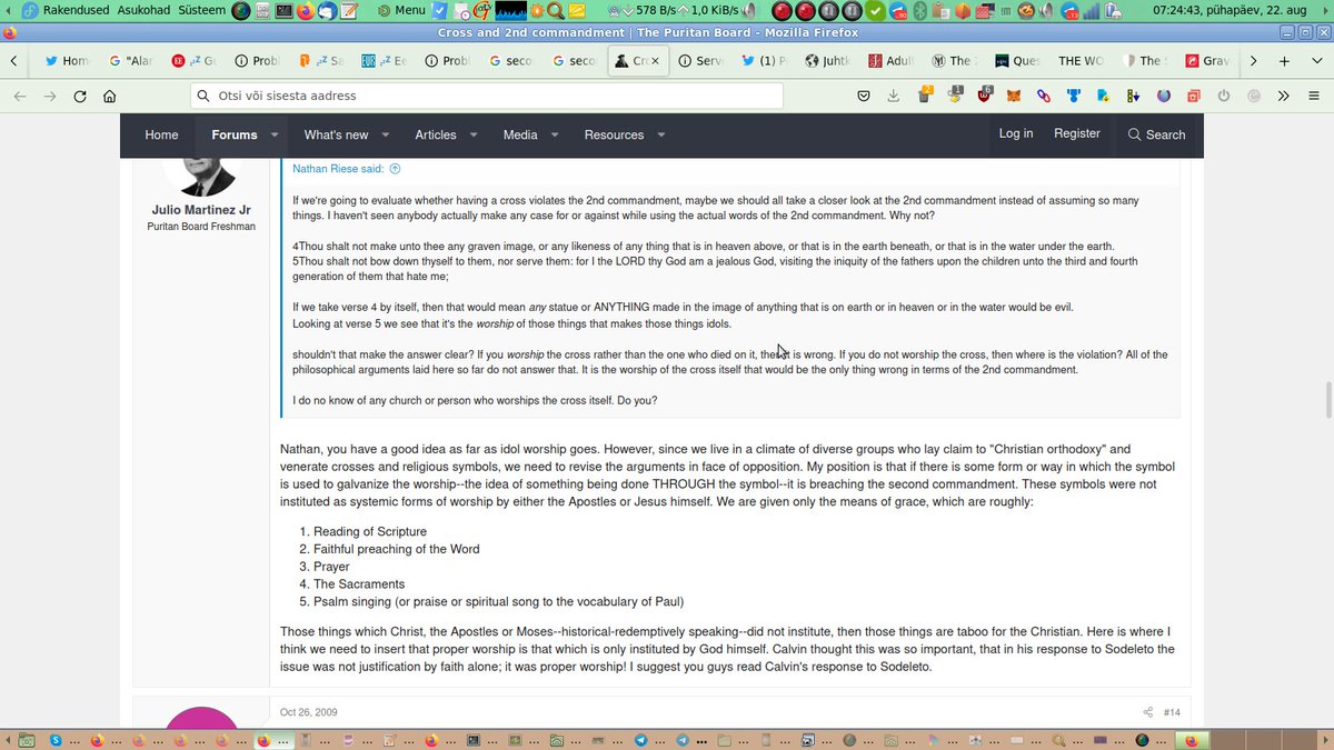 Waffa's tweet image. #SecondCommandment: 
"You Shall Not Make a Carved Image."

#Pontifex,
Get this one right first:
justforcatholics.org/images.htm 

all-of-grace.org/pub/others/ima…

catholicnewsagency.com/resource/56000…

opc.org/qa.html?questi…

puritanboard.com/threads/cross-…

applesofgold.com/jewelry/is-it-…

archive.is/vjbMp