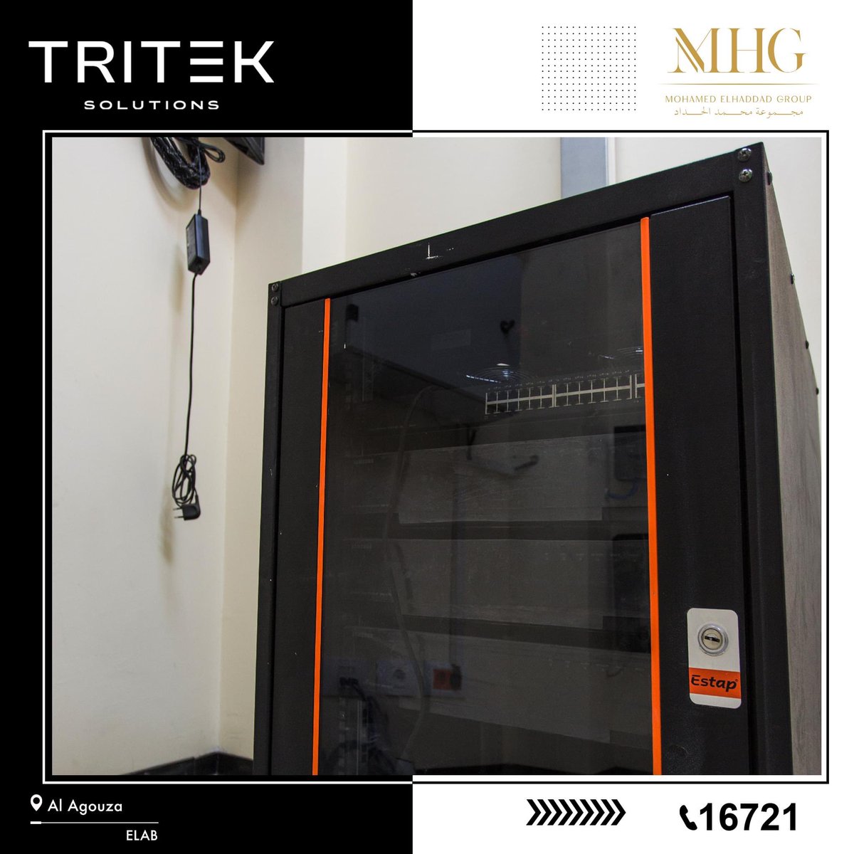 MODAD_smart's tweet photo. “To give real service you must add something which cannot be bought or measured with money, and that is sincerity and integrity in work”
Showcasing our work in Egyptian Arab Land Bank – Al Agouza Branch 
For more info call us on 16721

#mhgroup #tritek #SmartSolutions https://t.co/RFH1HLCXPW
