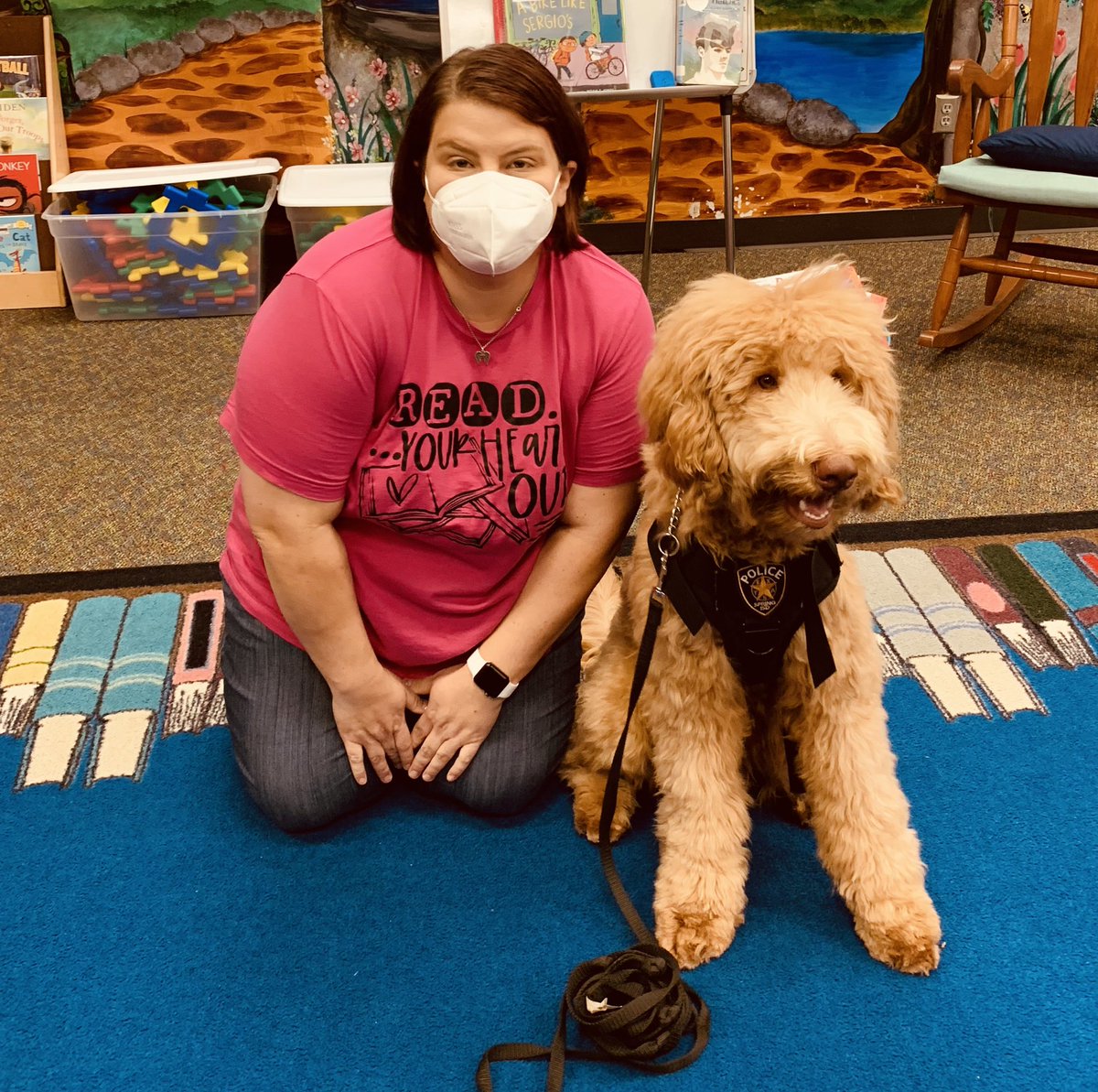 Anderson Elementary Library tweet media