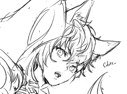 何だかうまくいかないのでここでストップらくがき

(昔描いてたオリジナルのシルバーフォックス姉) 