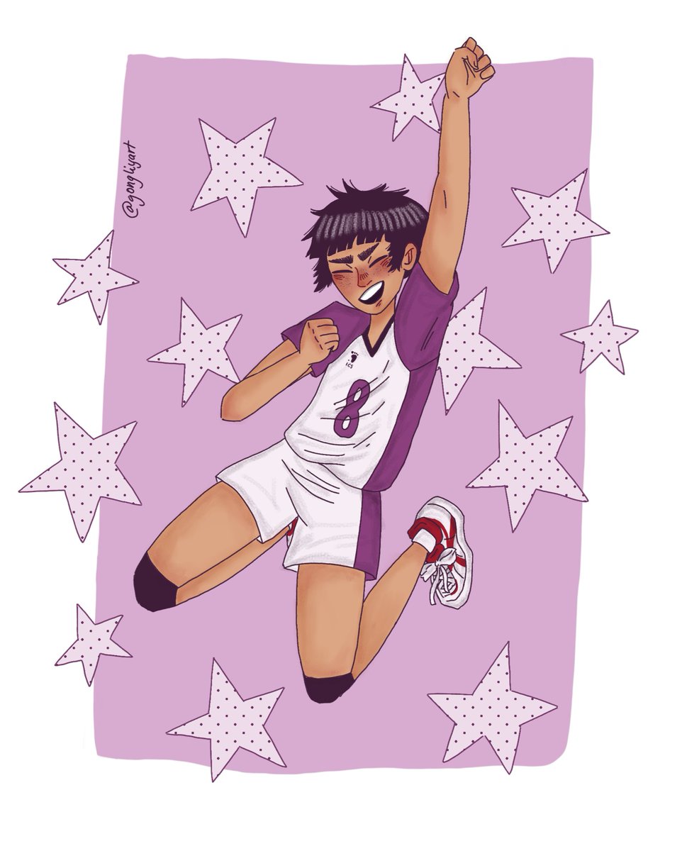 gongliyart's tweet photo. Birthday boy!! 🎂🎉

#Haikyuu #GoshikiWeek2021 @goshikiweek https://t.co/TuXFoaAh5m