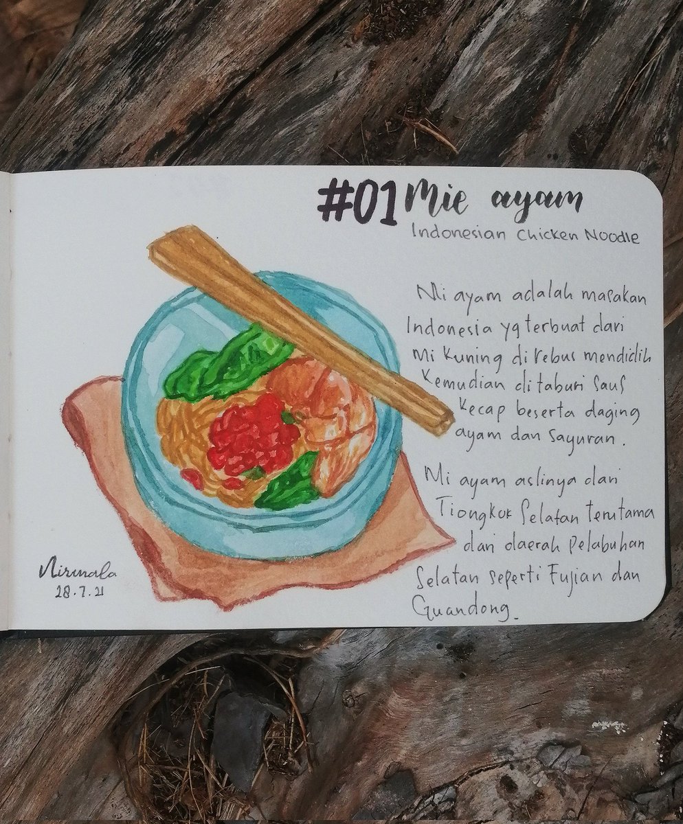 heartnotebyme's tweet photo. @zonakaryaid Ini karya terakir yg pake watercolor sihh https://t.co/2NVUYWdTpN