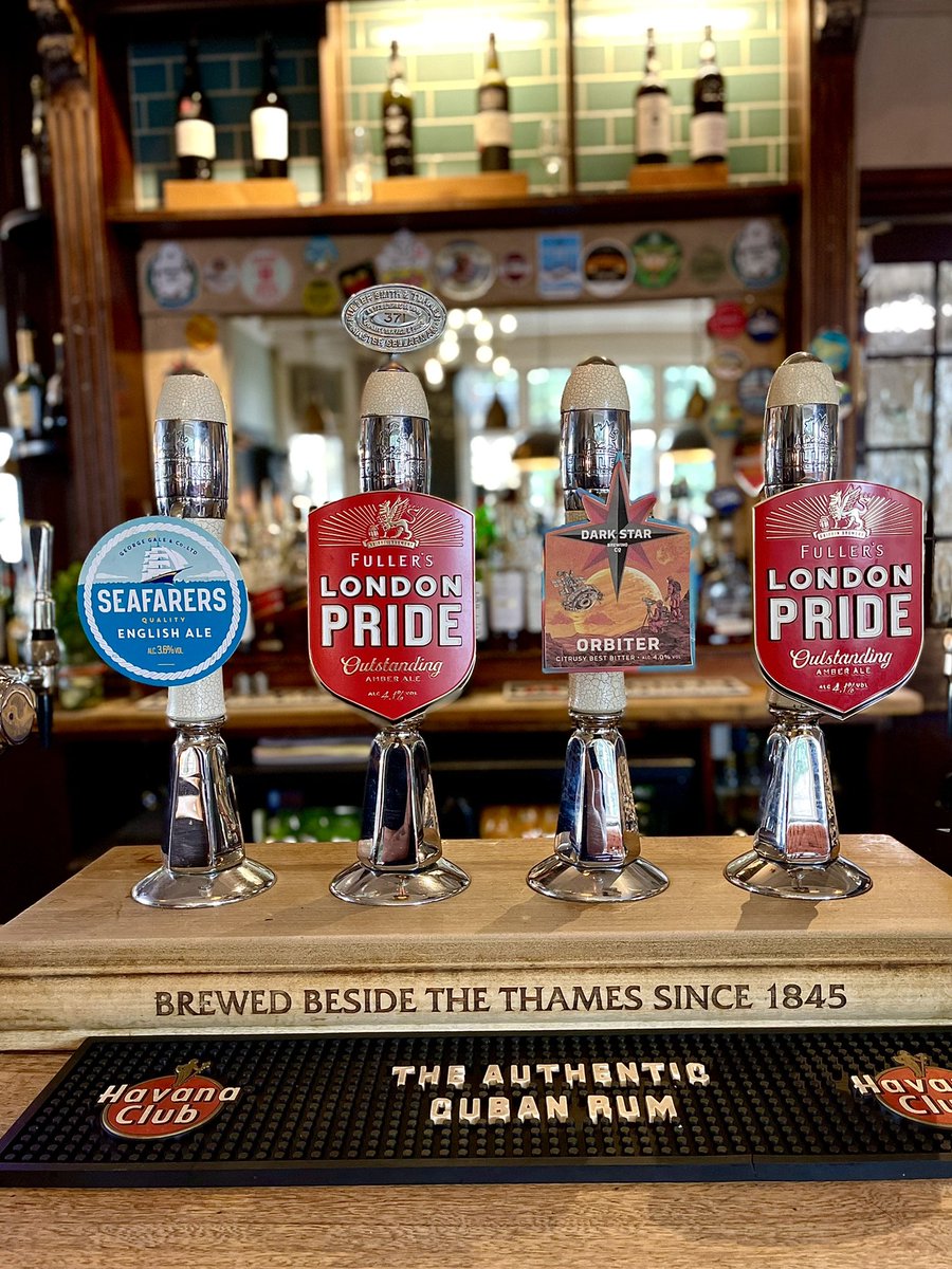 PloughInnEaling's tweet photo. NEW BEER! 🚨welcome to tap @darkstarbrewco Orbiter, a citrusy best bitter 4%
•
#newale #newbeer #ipa @beer #beertime #ontap #beerstagram #fullers #pub #onbar #westlondon #ealing #northfieldsavenue #brentford https://t.co/OkUyV6AlRq