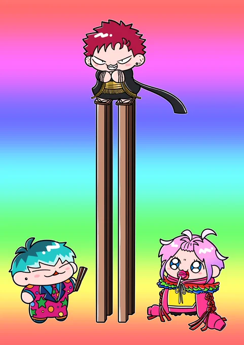 間に合わなかったので過去絵で😭😭😭せっそうおめでとう🎂
 #波羅夷空却誕生祭2021 