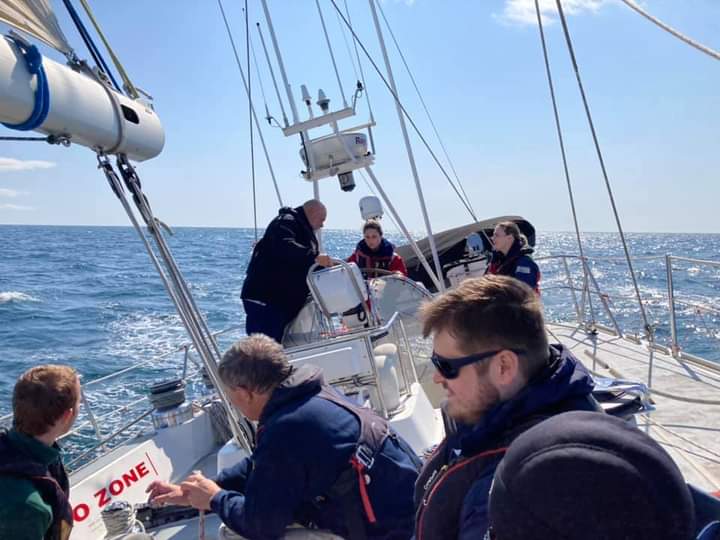 ChallengeWales's tweet photo. Thank you #Dartmouth for a fantastic visit. Goodbye for now. Our next voyage starts as we start our return to #CardiffBay.
#Mayflowerssr #Sailtraining #CompetentCrew #LearningOutdoors #Challenge72 #MentalHealth https://t.co/5xmeiTqNzR