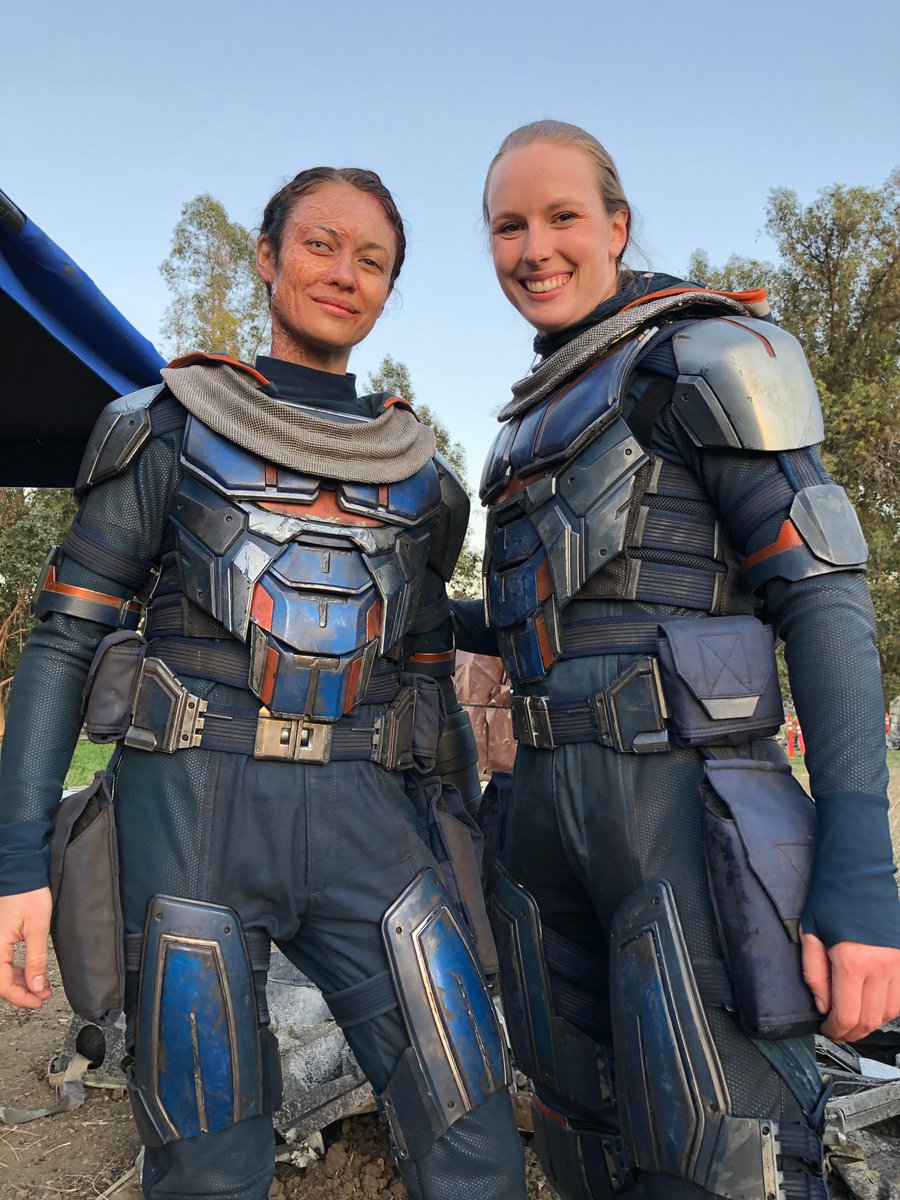 Olga Kurylenko On Twitter With My Stunt Double On Set Of Black Widow Taskmaster Marvel Mcu Blackwidow Bw Marveluniverse Antoniadreykov Https T Co Zedvojhjnj Twitter