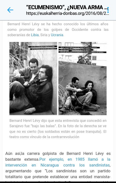 LOQUEDIGAELFMI's tweet photo. El mercenario otanista BHL, defensor de golpistas en Ucrania y "rebeldes moderados" en Libia y en Siria, metiendo sus sucias garras en Afganistán. https://t.co/6XFSsMYViT https://t.co/8oFfMZN85l